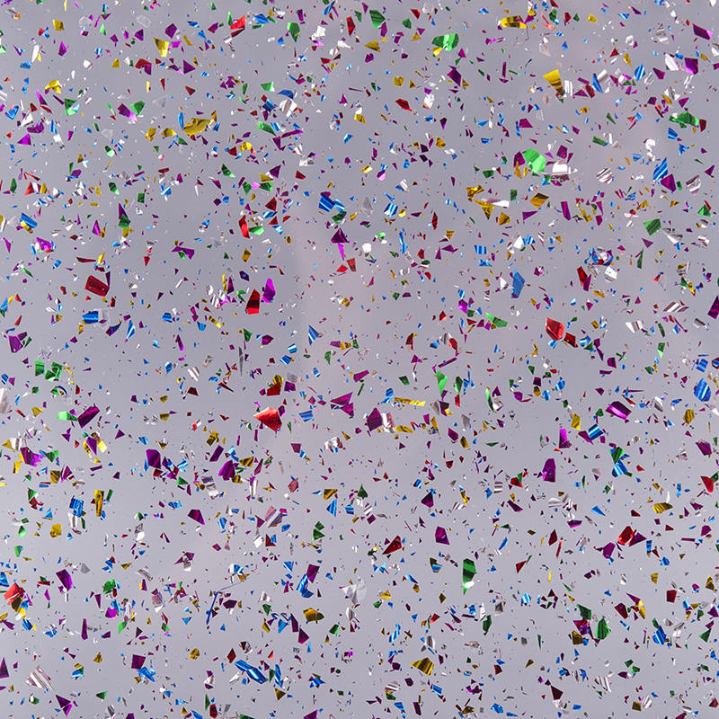 Узорчанный блеск красочный акриловый лист